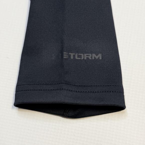 Under Armour ColdGear Infrared Shirt Mens 2XL Black Fitted UA Storm Golf - Picture 2 of 13